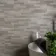 Allegro Mixed Decor Grey Stone Effect Matt Porcelain Wall Tile