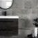 Shades Grey Stone Effect Polished Porcelain Wall and Floor Tile