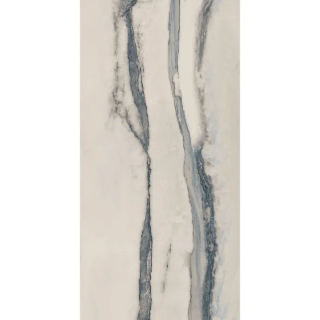 Amazonas Blue Marble Effect Semi Polished Porcelain Tile