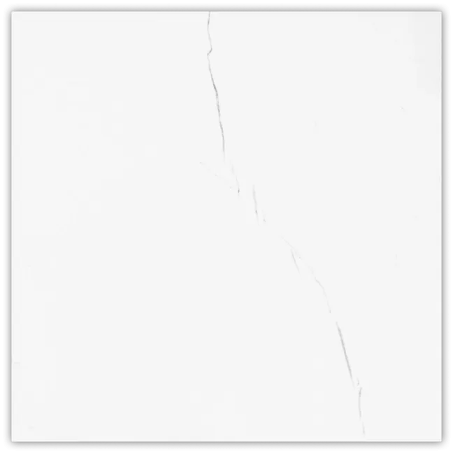Barbados White Marble Effect Gloss Porcelain Floor Tiles