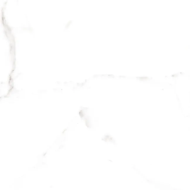Carrara White Gloss Marble Effect Ceramic Floor Tile 