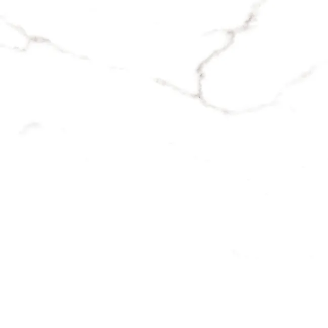 Carrara White Gloss Marble Effect Ceramic Floor Tile 