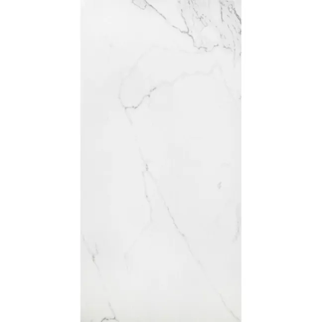 Carrara White Matt Marble Porcelain Floor Tile