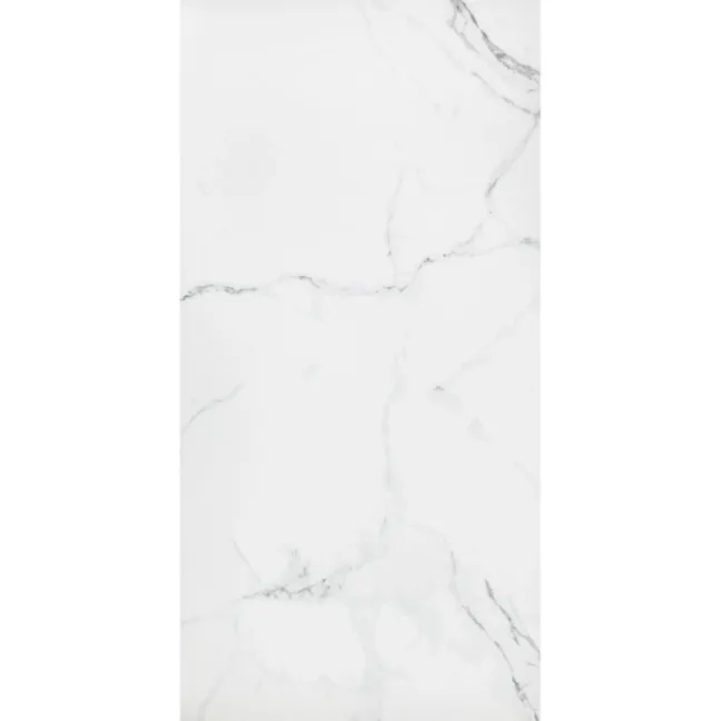 Carrara White Matt Marble Porcelain Floor Tile