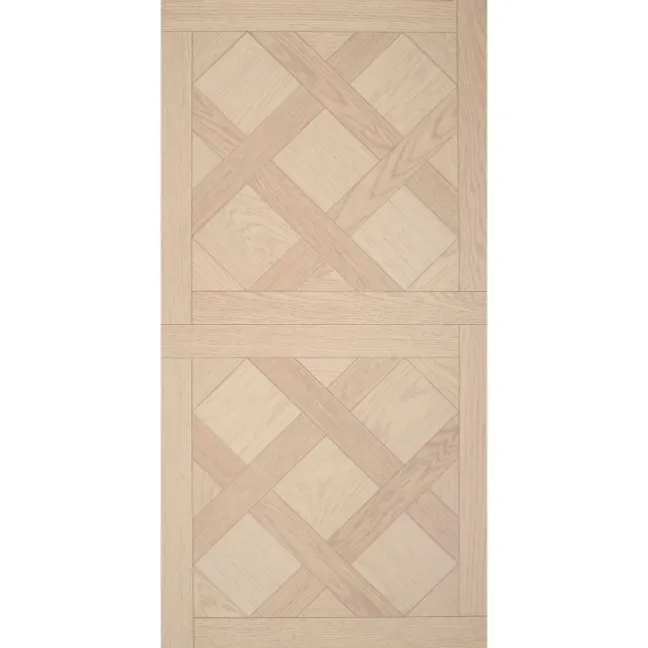 Clovelly Light Oak Parquet Pattern Effect Laminate Flooring 12mm