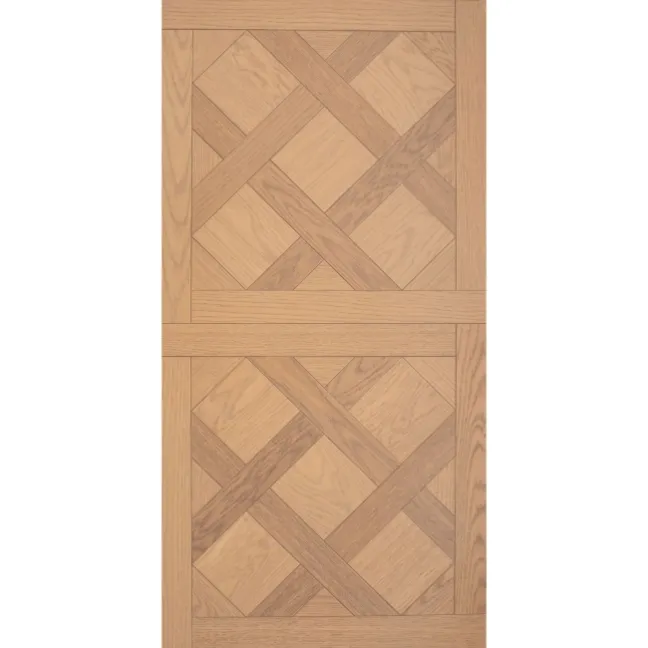 Clovelly Natural Oak Parquet Pattern Effect Laminate Flooring 12mm