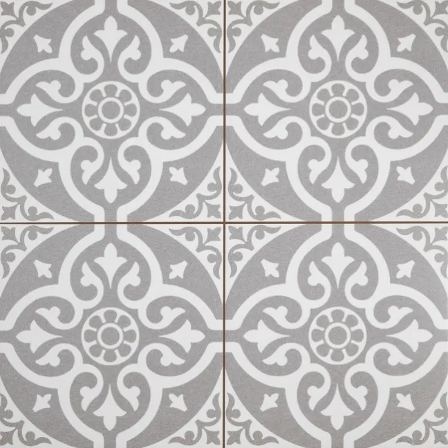 Devonstyle Grey Pattern Wall and Floor Tile