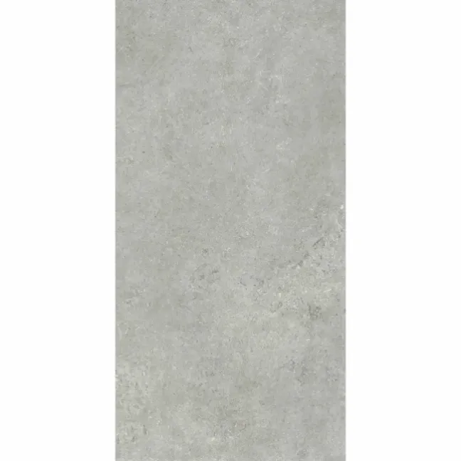 Roca Limestone Effect Grey Matt Large Porcelain Wall & Floor Tile