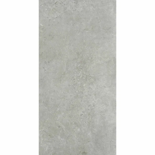 Roca Limestone Effect Grey Matt Large Porcelain Wall & Floor Tile