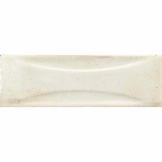 Luma Antique White Gloss Decor Ceramic Wall Tile