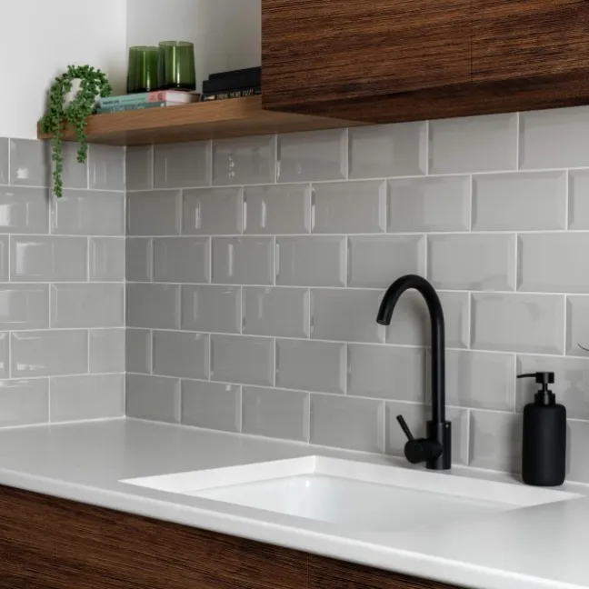 Metro Light Grey Wall Tiles