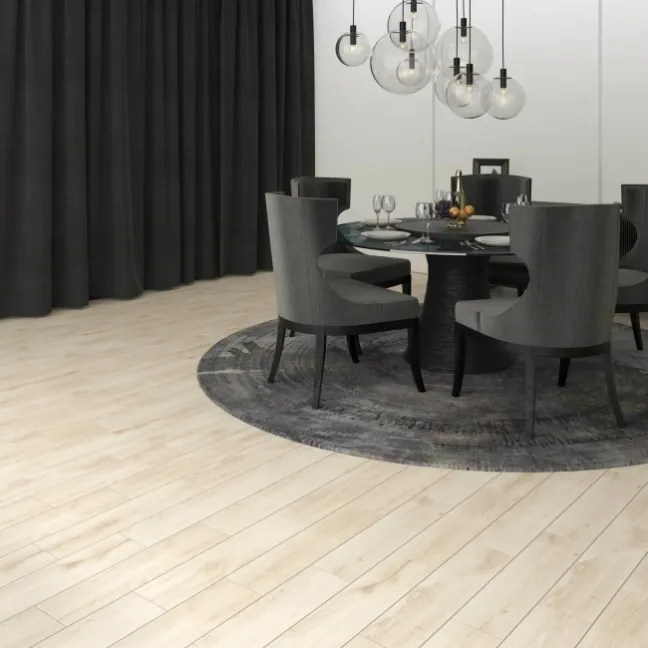 Naturalia Light Oak Wood Effect Matt Porcelain Floor Tile