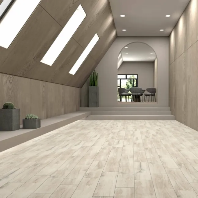 Naturalia Light Oak Wood Effect Matt Porcelain Floor Tile