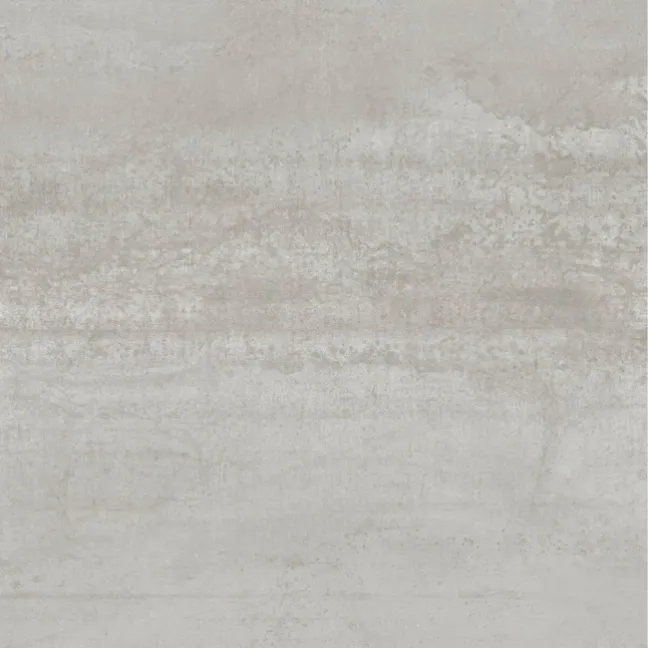 Metal Silver Rectified Porcelain Floor Tile