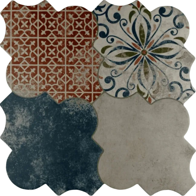 Riga Patchwork Wall and Floor Tiles