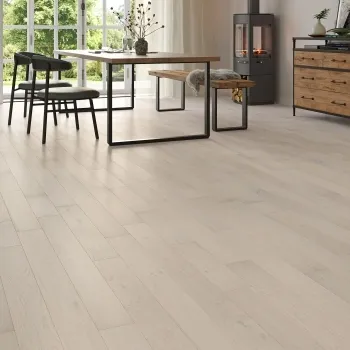Anglesey Grey Oak Engineered Wood Flooring 10mm Brushed & UV Oiled