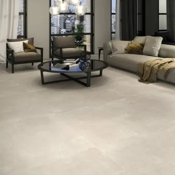 Arkety Sand Floor Tile 1200x1200 Living Room Roomset