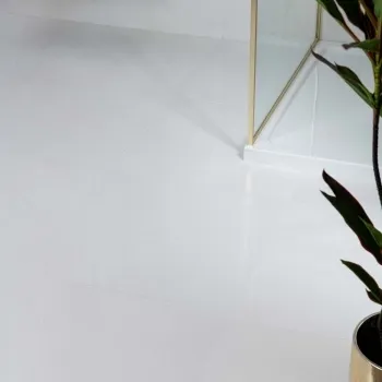 Galaxy Arctic White Stone Effect Semi Polished Porcelain Tile 