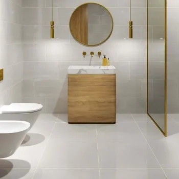 Lounge Ivory Polished Porcelain 600x600