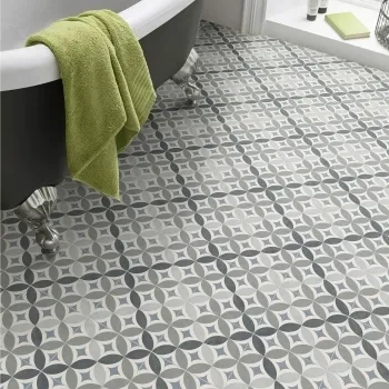 Luken Nicole Aqua Wall and Floor Tile