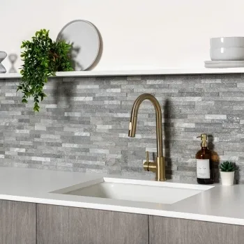 Rio Grey Split Face Effect Italian Porcelain Wall Tile