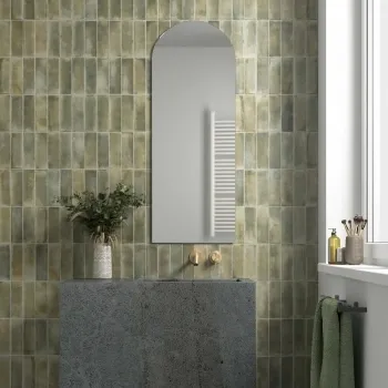 Reku Sage Stone Effect Matt Porcelain Tile