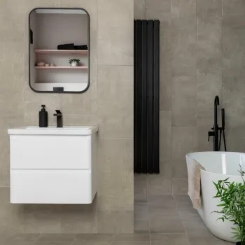 Urban Taupe Cement Effect Matt Porcelain Wall and Floor Tile