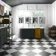 Chess White Matt Ceramic Floor Tile