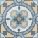Granada Blue Victorian Patterned  Matt Ceramic Floor Tile