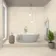 Marsa Ivory Stone Effect Polished Porcelain Floor Tile
