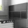 12mm Matt Black Flat Metal Trim