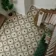 Osborne Grey Victorian Patterned  Matt Ceramic Floor Tile