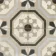Osborne Grey Victorian Patterned  Matt Ceramic Floor Tile