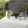 Rosetta White Stone Effect Matt Porcelain Outdoor Slab Tile