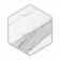 Statuario White Marble Effect Hexagon Matt Porcelain Tile