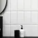 Subway Bevelled White Matt Ceramic Wall Tiles