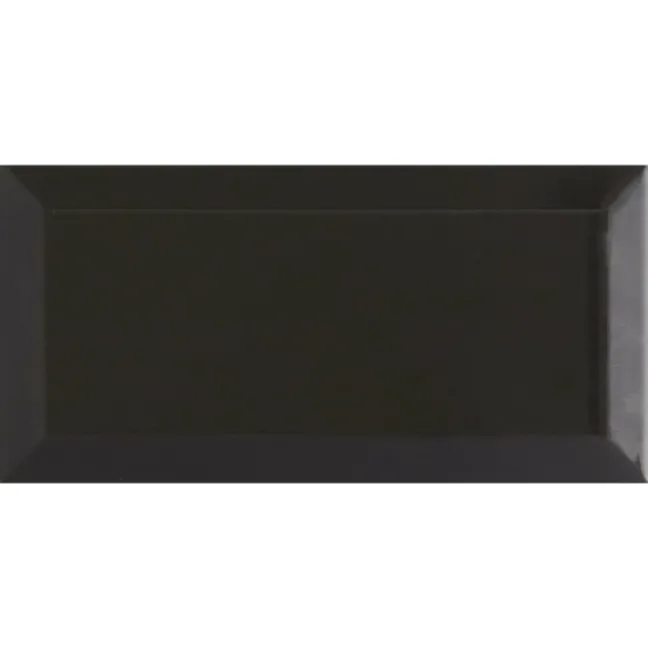 Ceramic Wall Gloss Black Metro Tiles