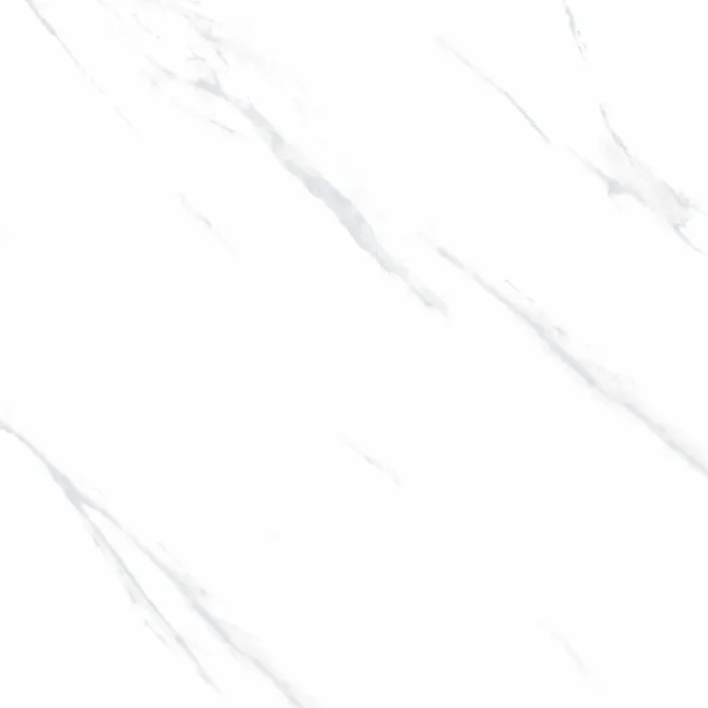 Alaskan Calacatta White Marble Effect Matt Porcelain Floor Tile