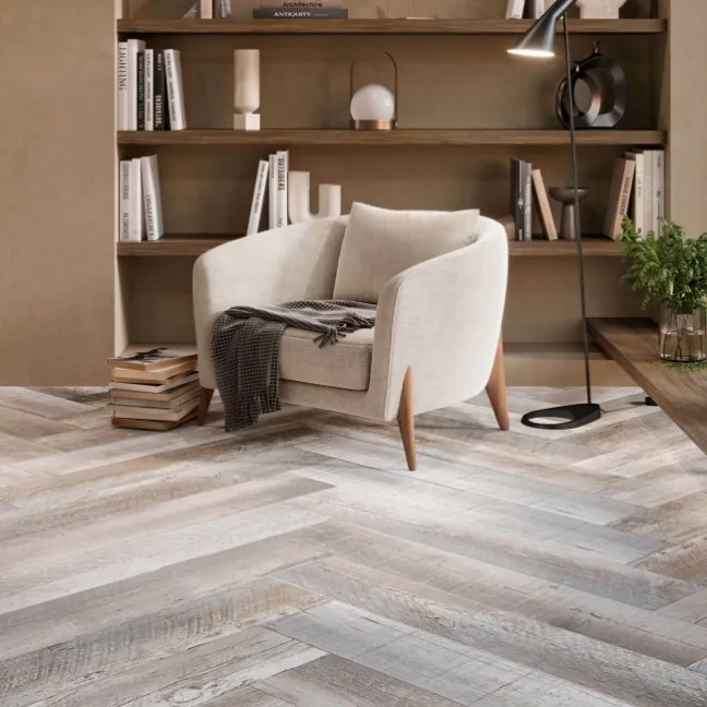 Art Wood Cream Matt Wood Effect Porcelain Floor Tile
