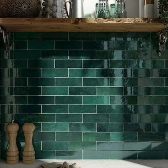 Artesano Moss Green Wall Tiles
