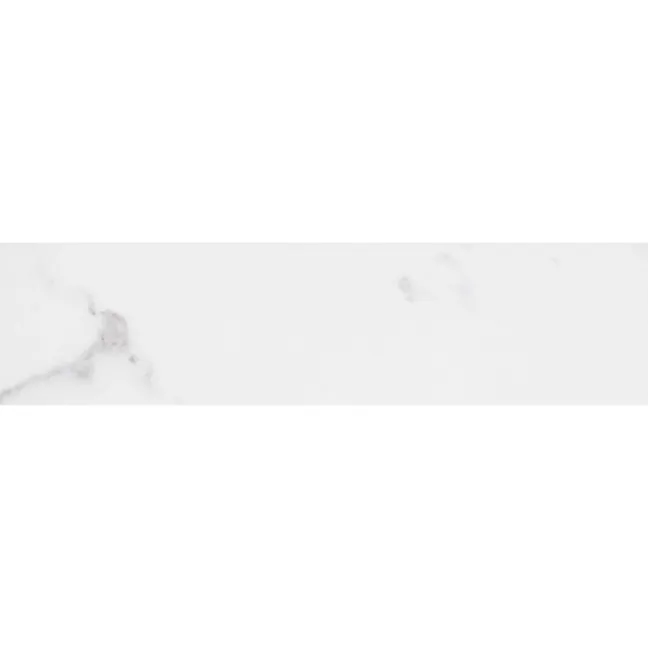 Carrara White Marble Effect Gloss Brick Wall Tile