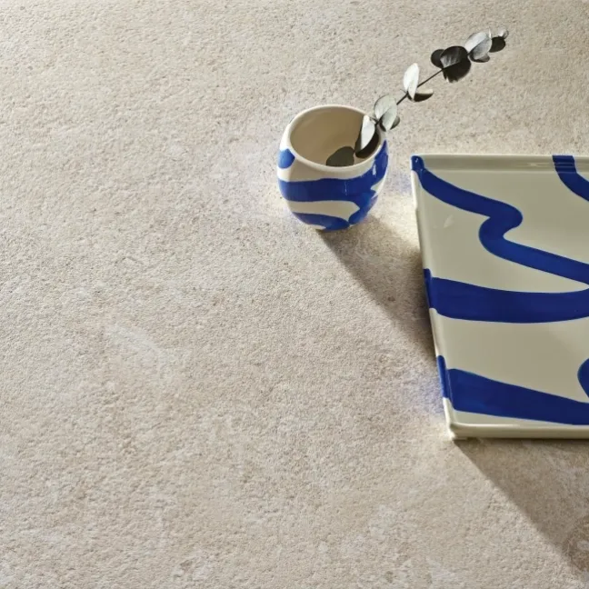 Roca Avalon Beige Stone Effect Matt Large Porcelain Tile