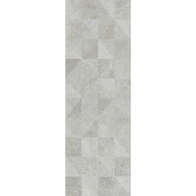 Crassana Decor Grey Concrete Effect Matt Ceramic Wall Tile