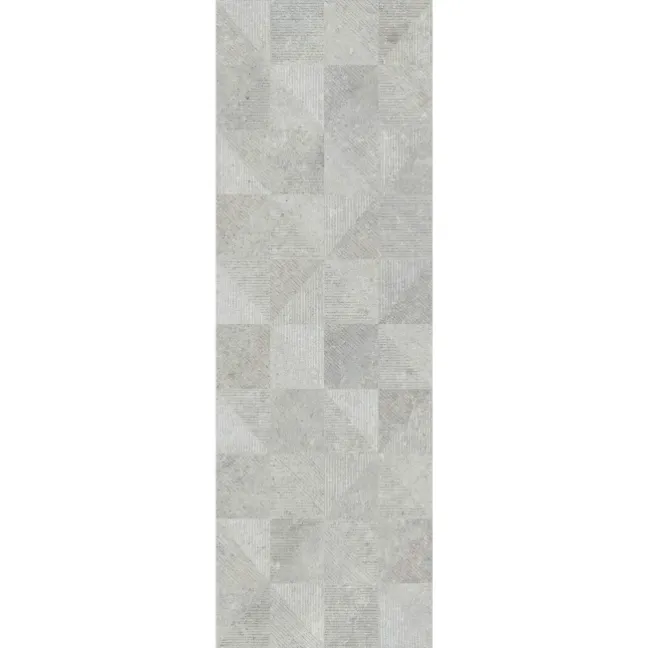 Crassana Decor Grey Concrete Effect Matt Ceramic Wall Tile