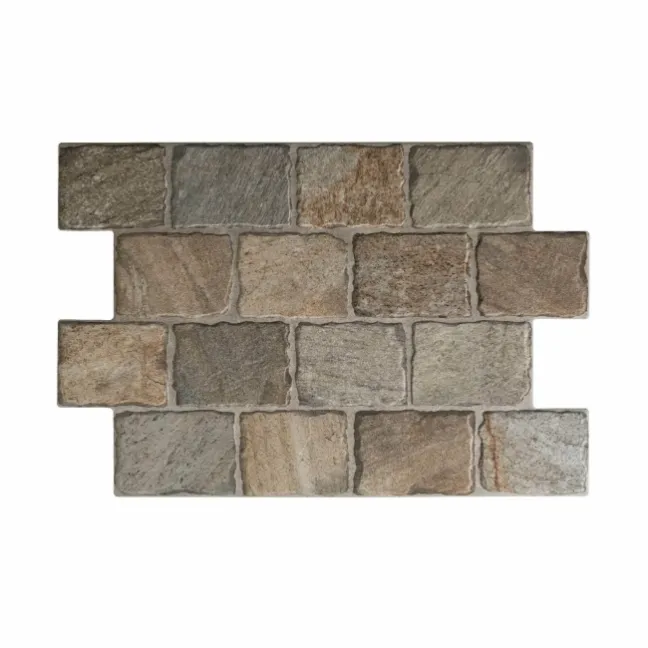 Filita Beige Cobblestone Effect Matt Porcelain Wall Tile