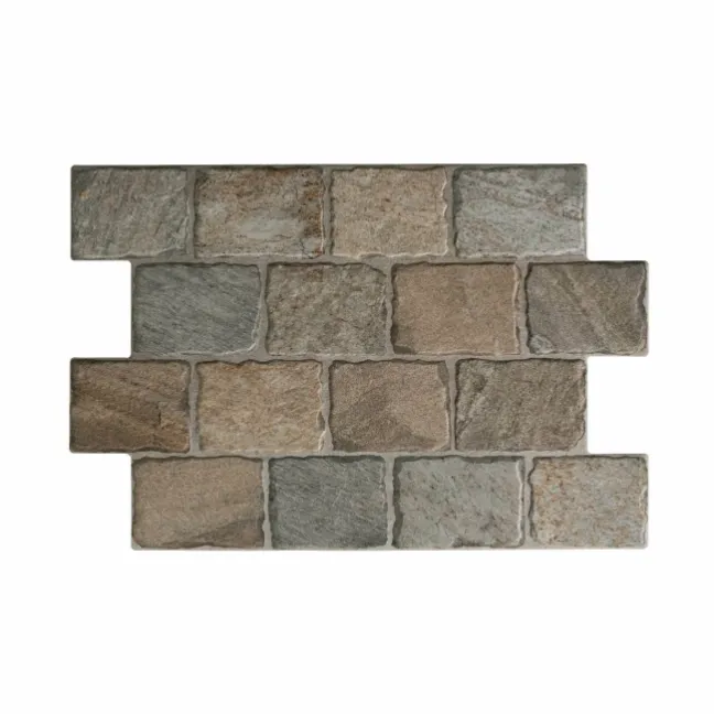 Filita Beige Cobblestone Effect Matt Porcelain Wall Tile