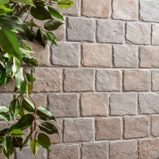 Filita Beige Cobblestone Effect Matt Porcelain Wall Tile