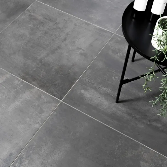 Lemmy Venom Black Italian Matt Porcelain Wall and Floor Tiles