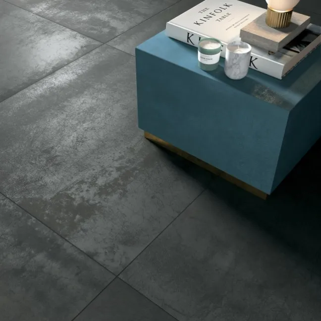 Lemmy Venom Black Italian Matt Porcelain Wall and Floor Tiles