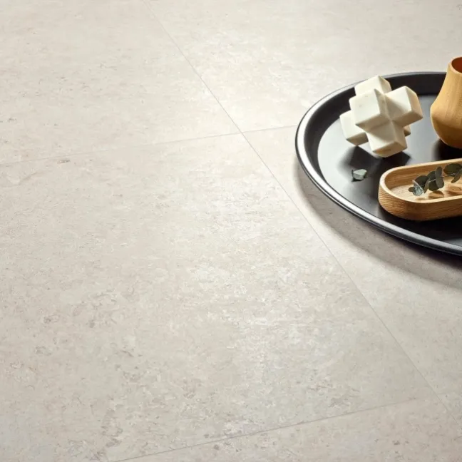 Roca Limestone Effect Ivory Matt Porcelain Floor Tile